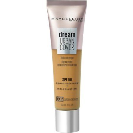 Maybelline Dream Urban Cover All-In-One Protective Makeup 336 SPF 50 Golden Bronze