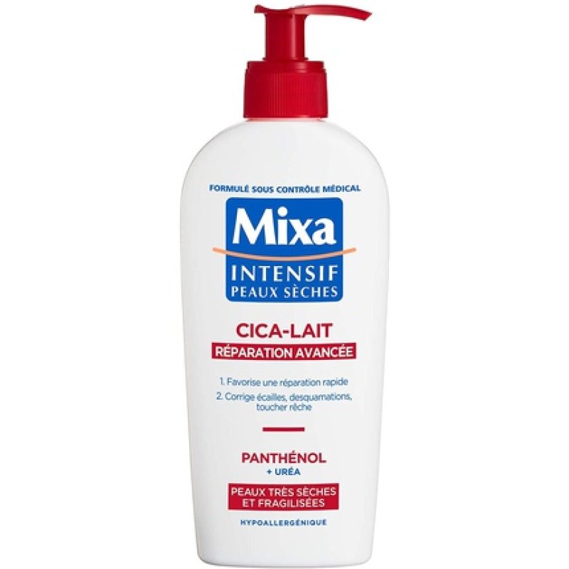 Mixa Intensive For Dry Skin, Advanced Cica Repair Milk, For Very Dry