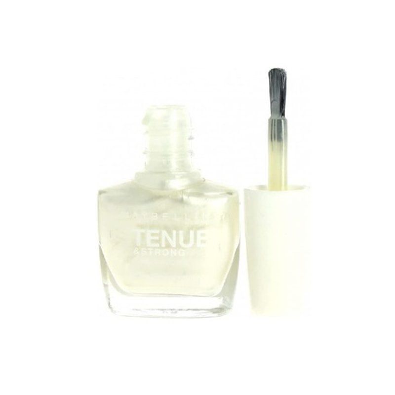 Maybelline Tenue & Strong Pro Nail Polish 77 Pearly White 10ml