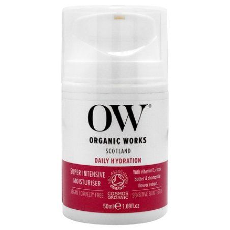 Organic Works Daily Hydration Super Intensive Moisturiser 169 Oz Cream For Unisex