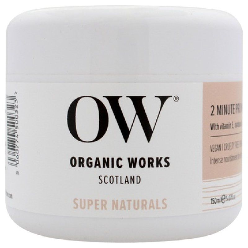 Organic Works Super Naturals 2 Minute Pro Nourish Hair Mask 507 Oz