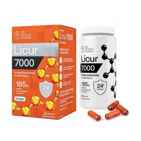 Licur Vitamin D 7000 - 60 Capsules