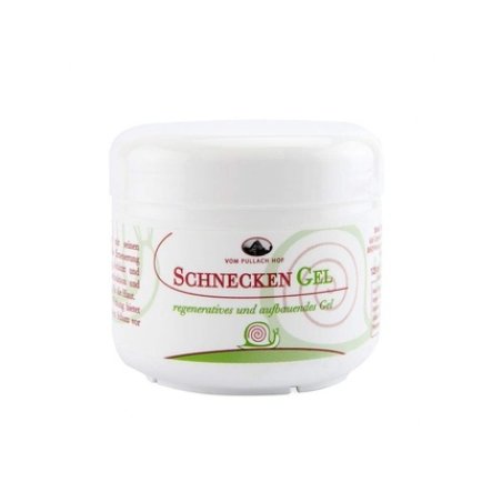 Pullach Hof Snail Gel for Skin Repair Anti-Wrinkle Anti-Aging Facelift Acne Scars Burns 125ml White