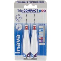Inava Trio Compact Interdental Brushes ISO145 081518mm