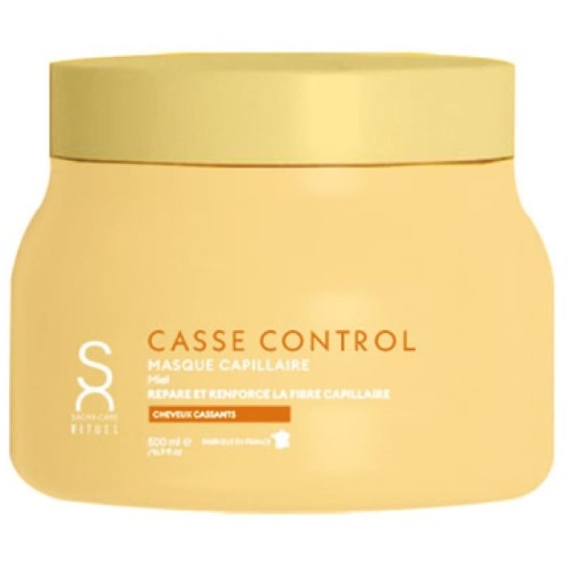 Sacha Care Rituel Casse Control Hair Mask with Honey Strengthening and Repairing