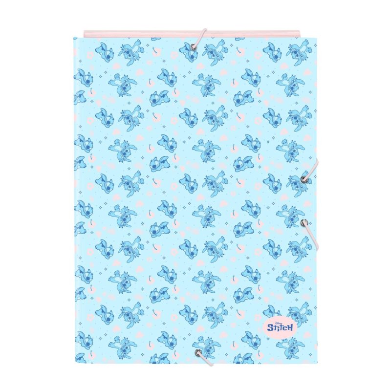 STITCH - Sleeping - Classeur à Rabats Premium avec Elastiques A4