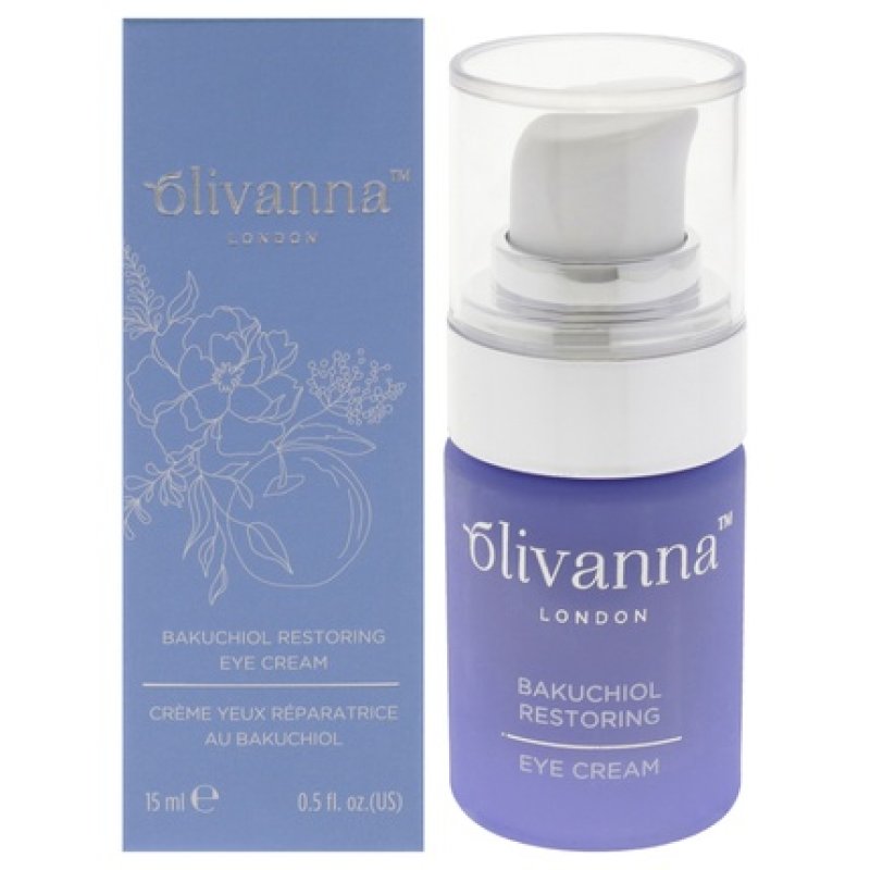 Olivanna Bakuchiol Restoring Eye Cream 05 Oz