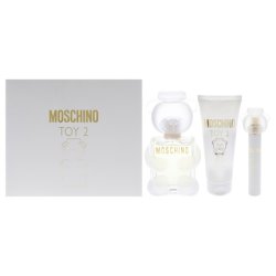 Moschino Toy 2 By Moschino For Women 3 Piece Gift Set Including 34oz Eau De Parfum Spray 03oz Eau De Parfum Spray And