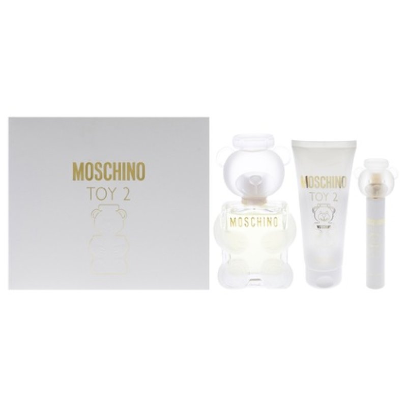 Moschino Toy 2 By Moschino For Women 3 Piece Gift Set Including 34oz Eau De Parfum Spray 03oz Eau De Parfum Spray And