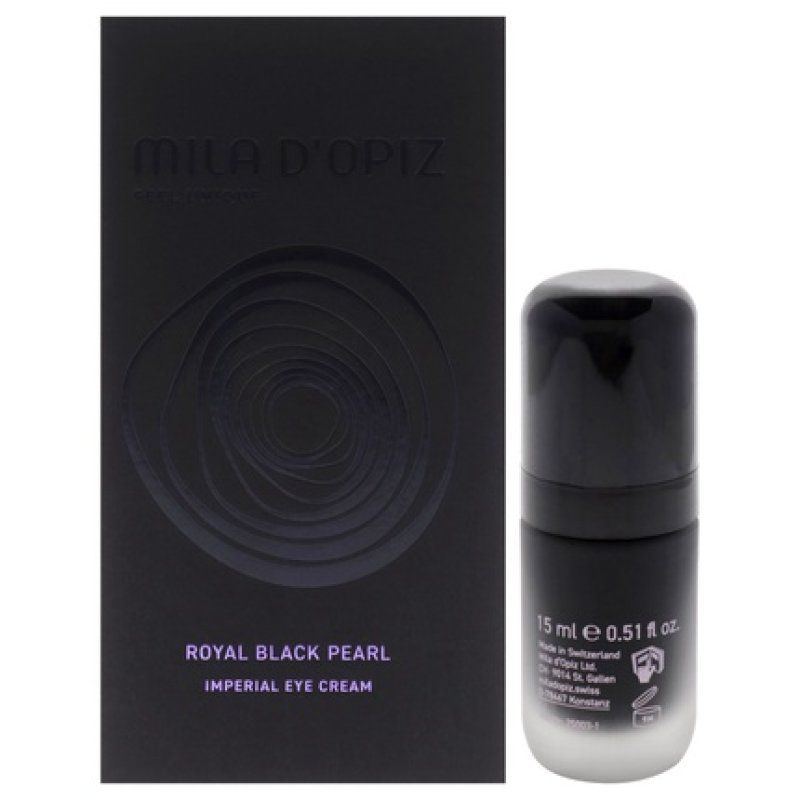 Mila D Opiz Royal Black Pearl Imperial Eye Cream 051 Oz