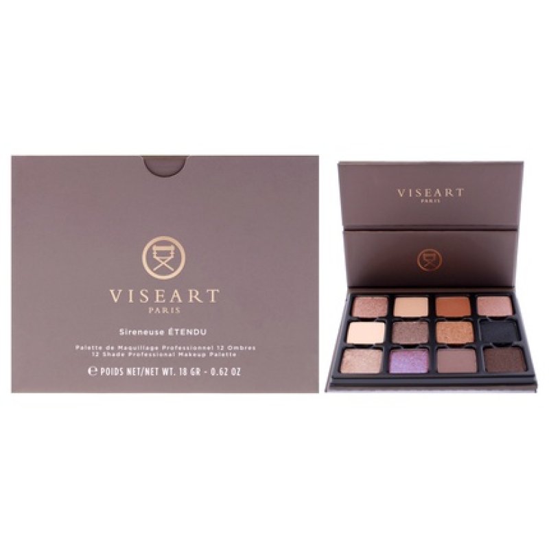 Viseart Paris Visepro 12 Shade Eyeshadow Palette Sireneuse 062 Oz