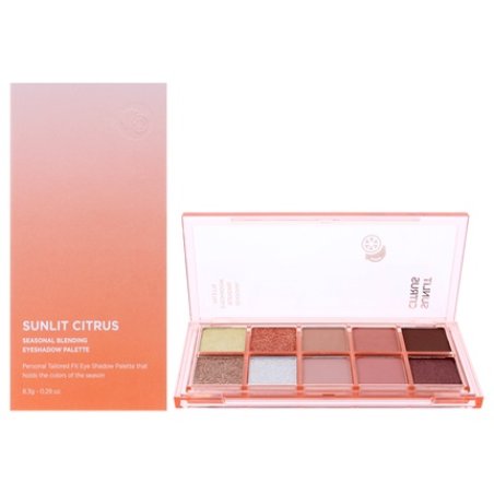 Peach C Seasonal Blending Eyeshadow Palette 04 Sunlit Citrus 029 Oz