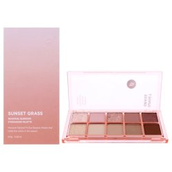 Peach C Seasonal Blending Eyeshadow Palette 01 Sunset Grass 028 Oz