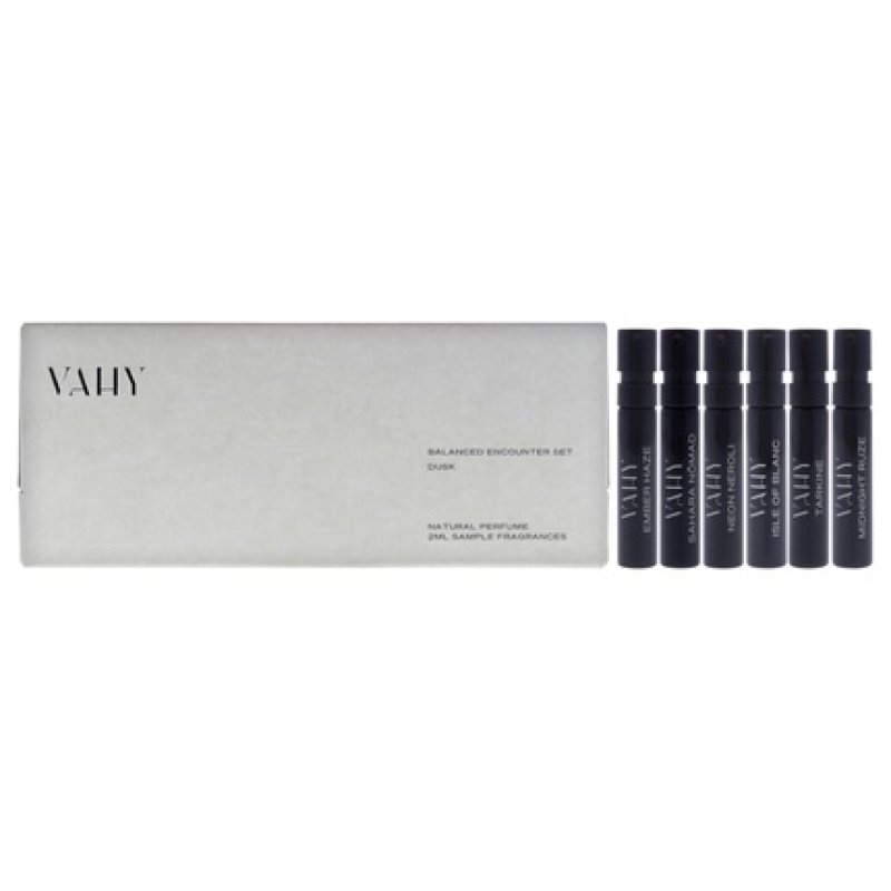Vahy Balanced Encounter Set Dusk 6 Piece Mini Gift Set With 2ml Edp Spray Vials