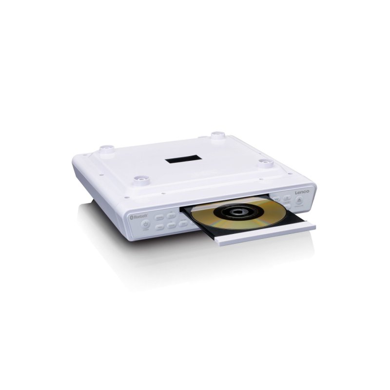 Lenco KCR-150 Wall mounted Digital White