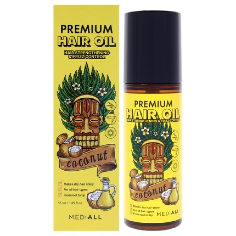 Medall Premium Coconut Oil Hair Serum For Women 185 Oz