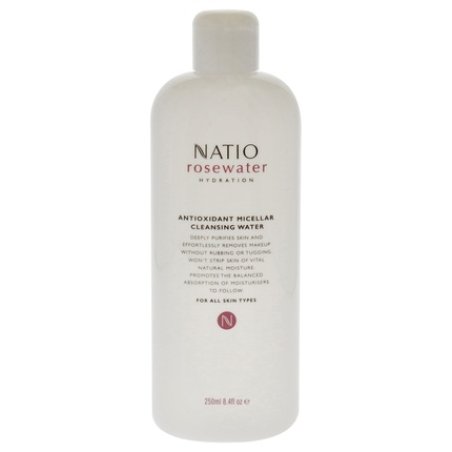 Natio Rosewater Antioxidant Micellar Cleansing Water 84 Oz Cleanser