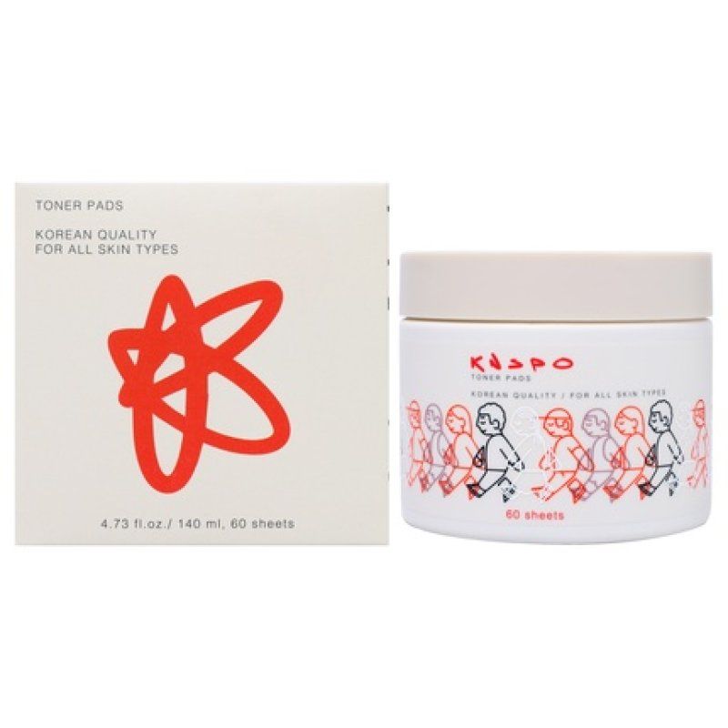 Knspo Toner Pads For Unisex 60 Count