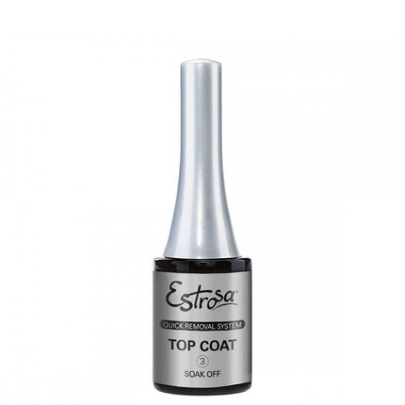 Top Coat Soak Off 3 Anti-Yellow Sealant Top Coat 8522 ESTROSA