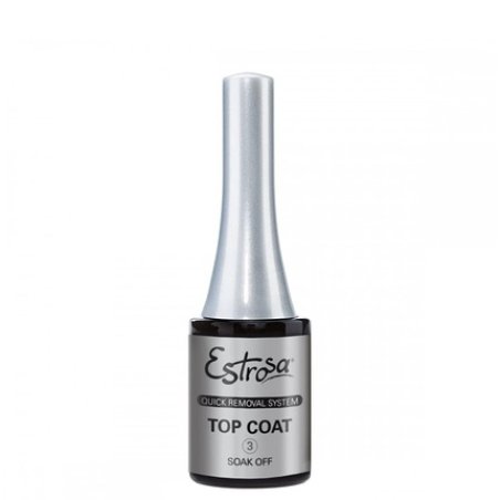 Top Coat Soak Off 3 Anti-Yellow Sealant Top Coat 8522 ESTROSA