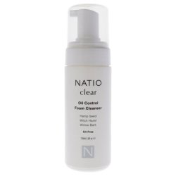 Natio Clear Oil Control Foam Cleanser 5 Oz