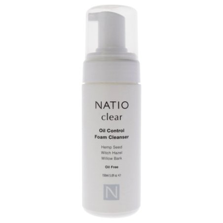 Natio Clear Oil Control Foam Cleanser 5 Oz