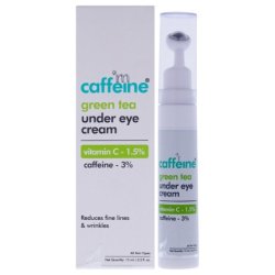 Mcaffeine Green Tea Under Eye Cream Vitamin C 15 Percent 05 Oz Cream