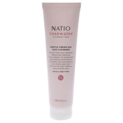 Natio Rosewater Gentle Creamgel Face Cleanser 33 Oz