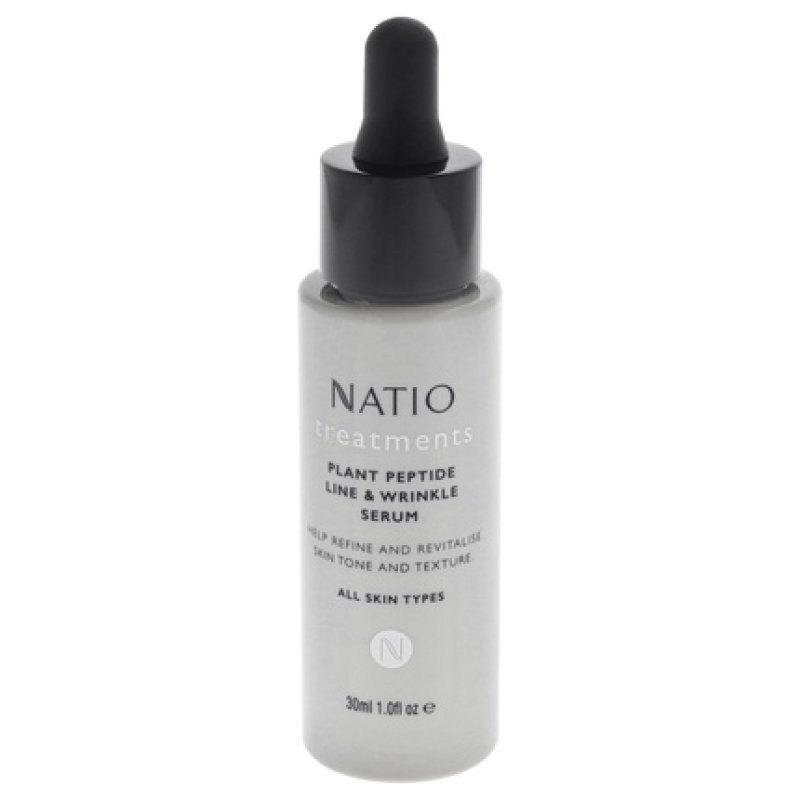 Natio Treatments Plant Peptide Line And Wrinkle Serum 1 Oz
