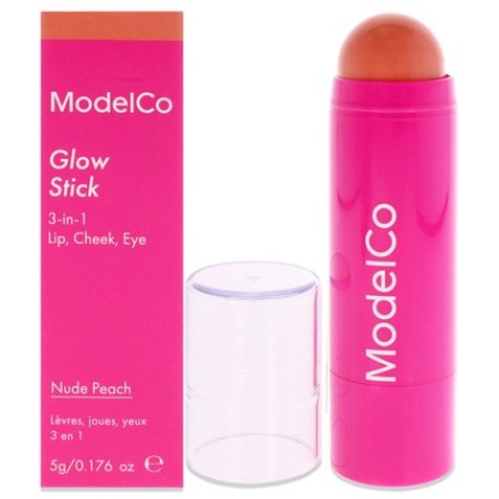 Modelco Glow Stick 3in1 Nude Peach 0176 Oz Makeup