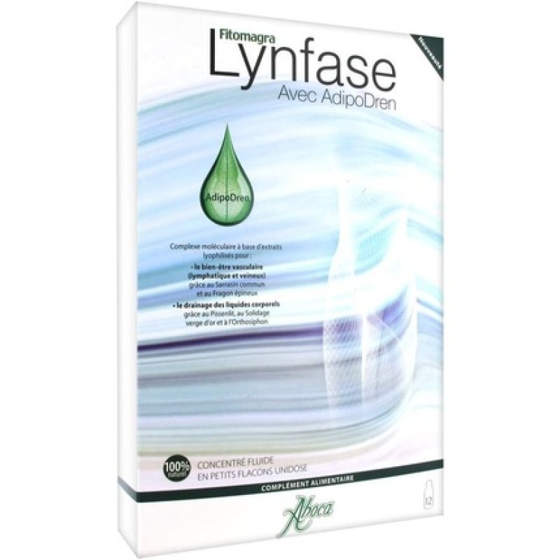 Aboca Fitomagra Lynfase 12 Vials