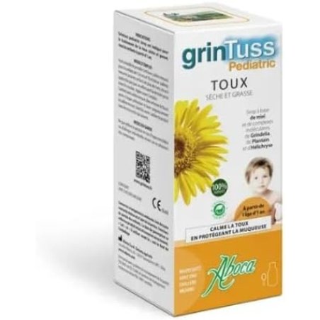 Aboca Grintuss Pediatric Dry and Chesty Cough Syrup 180g