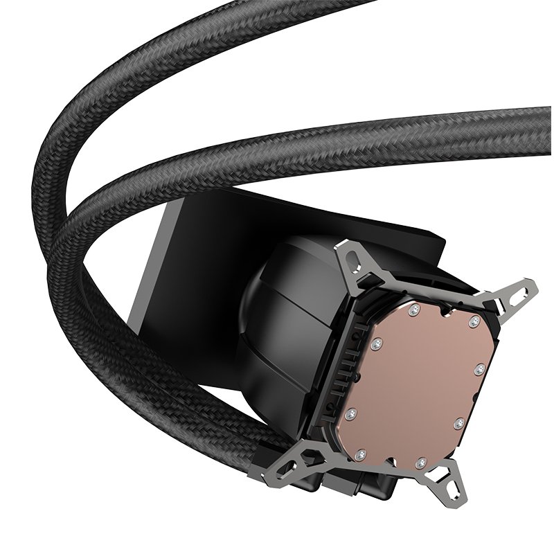 itek THERMORA 50B Processor All-in-one liquid cooler 12 cm Black