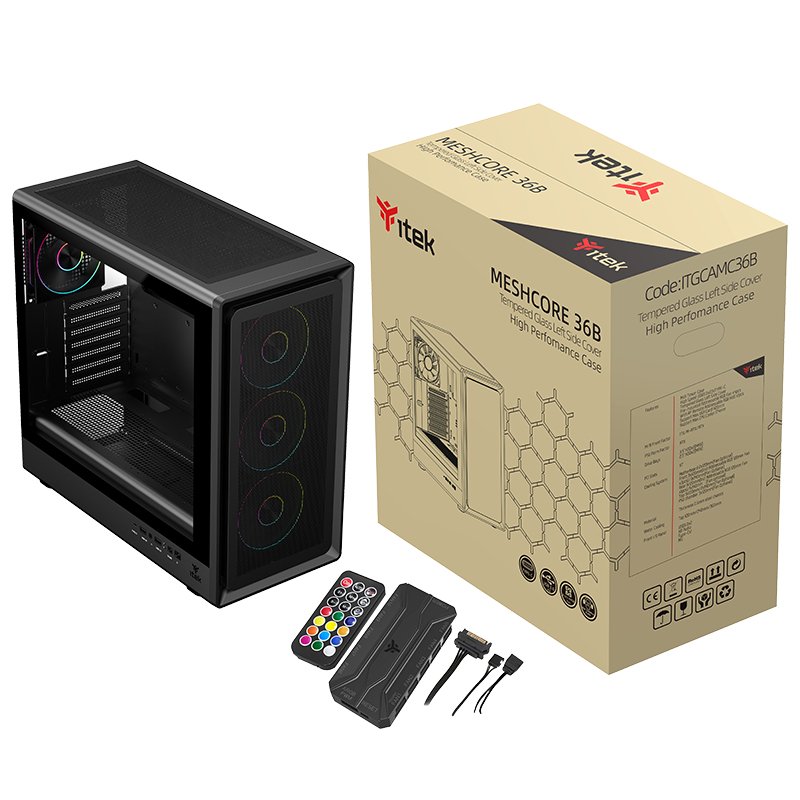 itek MESHCORE 36B Tower Noir