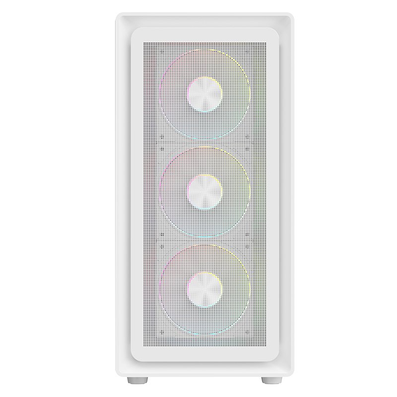 Boitier Moyen Tour ATX iTek Meshcore 36W ARGB avec panneau vitré (Blanc)