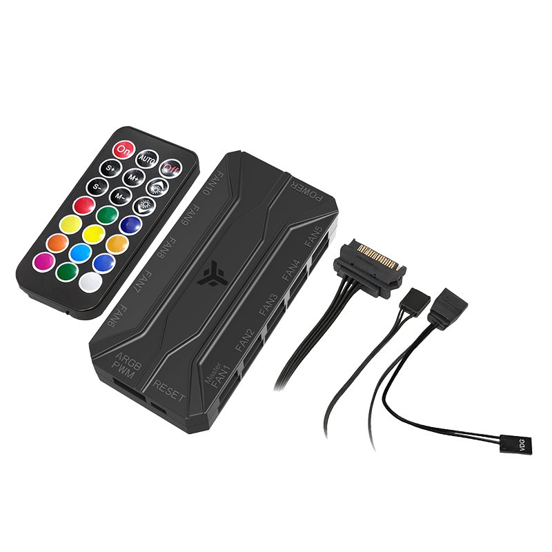 Boitier Moyen Tour ATX iTek Netron ARGB avec panneaux vitrés (Noir/Blanc)