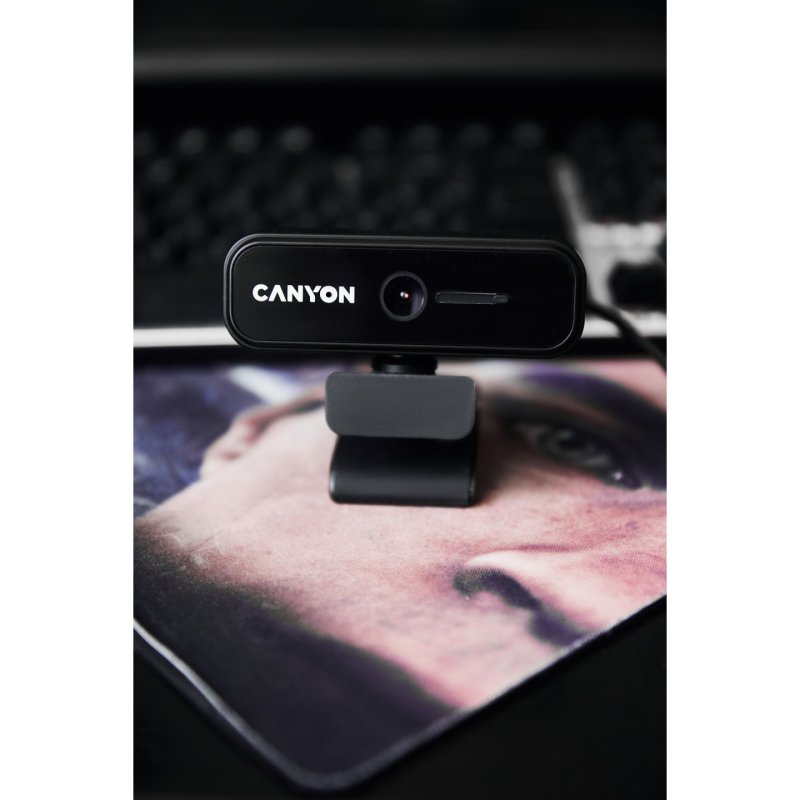 Canyon C2N webcam 2 MP 1920 x 1080 pixels USB 2.0 Noir