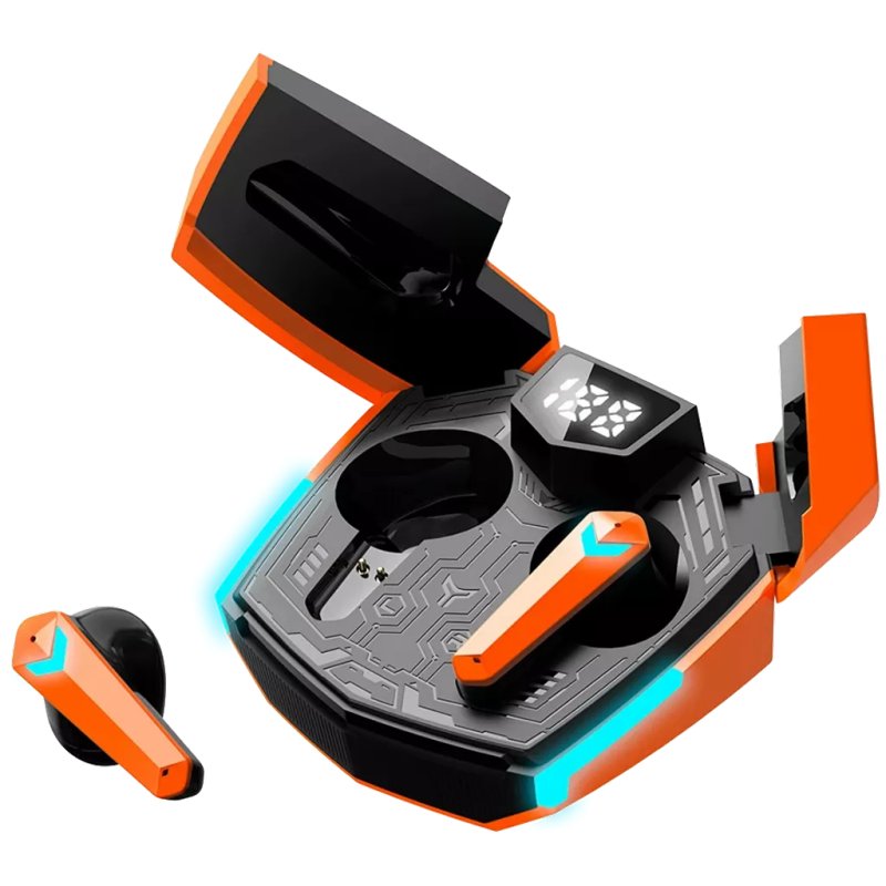 Canyon GTWS-2 Headset Wireless Ear-hook Gaming USB Type-C Bluetooth Charging stand Orange