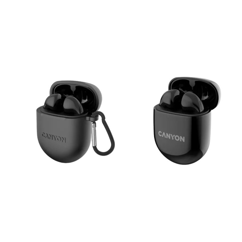 Canyon CNS-TWS6B headphones/headset True Wireless Stereo (TWS) In-ear Calls/Music/Sport/Everyday Bluetooth Black