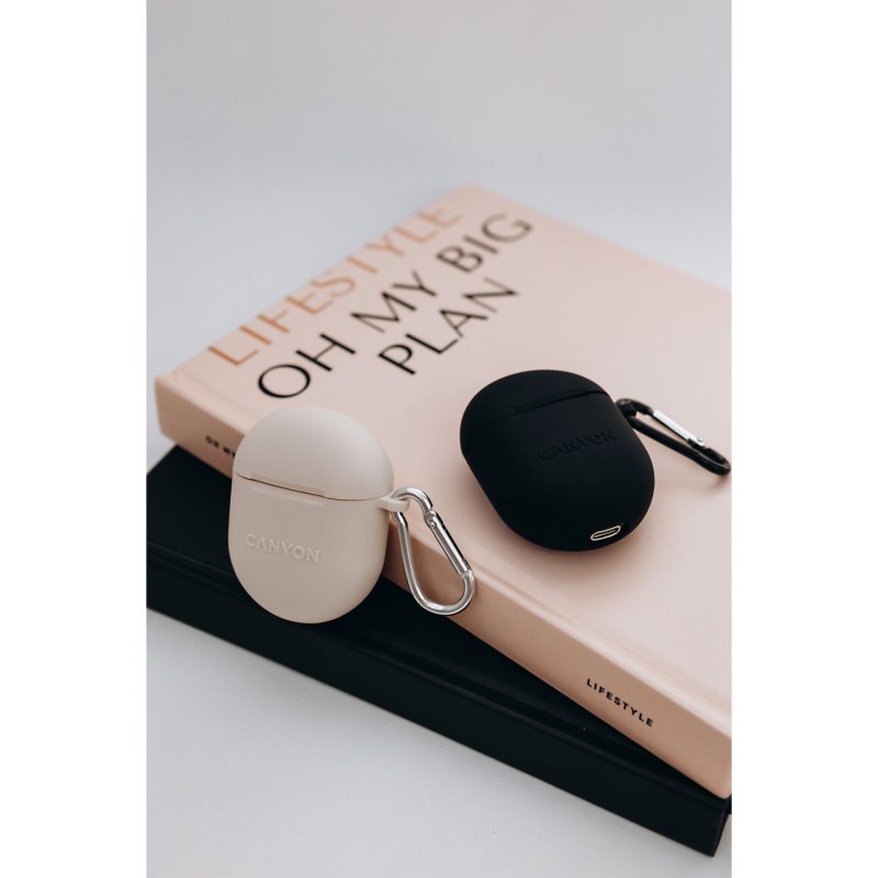 Canyon CNS-TWS6B casque True Wireless Stereo (TWS) Ecouteurs Appels/Musique/Sport/Au quotidien Bluetooth Noir