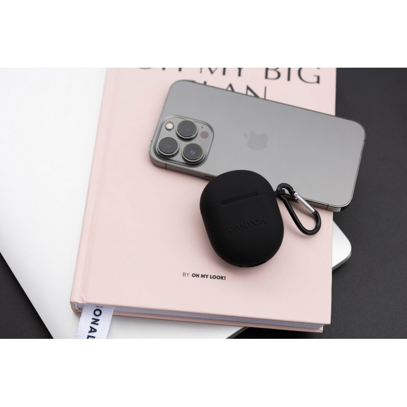 Canyon CNS-TWS6B headphones/headset True Wireless Stereo (TWS) In-ear Calls/Music/Sport/Everyday Bluetooth Black