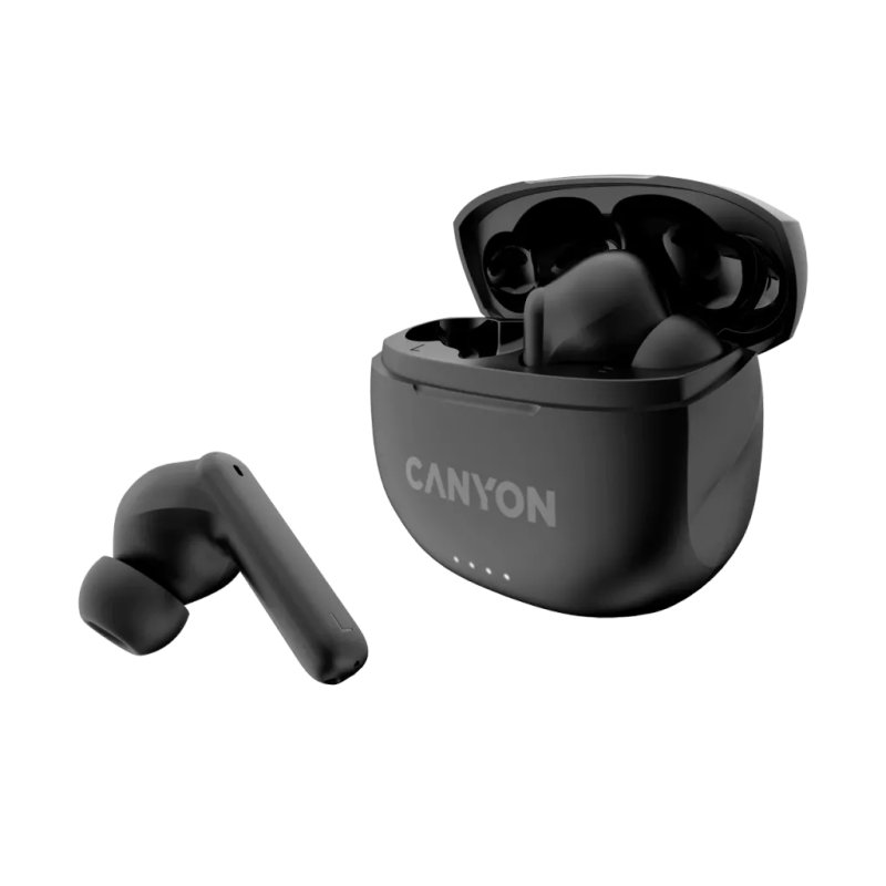 Canyon CNS-TWS8B casque True Wireless Stereo (TWS) Ecouteurs Appels/Musique/Sport/Au quotidien Bluetooth Noir