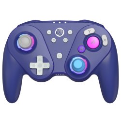 Oniverse Manette Sans fil Bluetooth Foenix - Ultra Violet (Nintendo Switch 2 / Switch / Gamecube / Wii / PC)