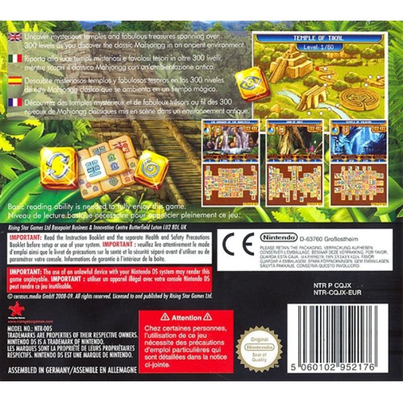 Cidiverte Mahjong Ancient Mayas Ds Standard Italien Nintendo DS