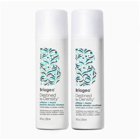 Briogeo Destined for Density Caffeine Biotin Peptide Density Shampoo Conditioner Duo