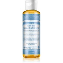 Dr. Bronner's Baby-Mild Liquid Soap - Unscented, 120 ml