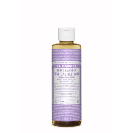 Dr. Bronner's Lavender 18-in-1 Natural Soap 240ml