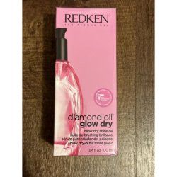 Redken Diamond Oil Glow Dry Blow Dry Shine Oil 3.4 fl oz - Sealed