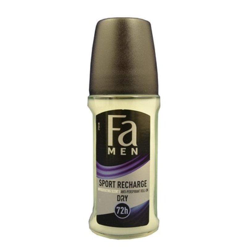 Fa Roll-On 50ml Men Sport Recharge Dry 72h Deodorant
