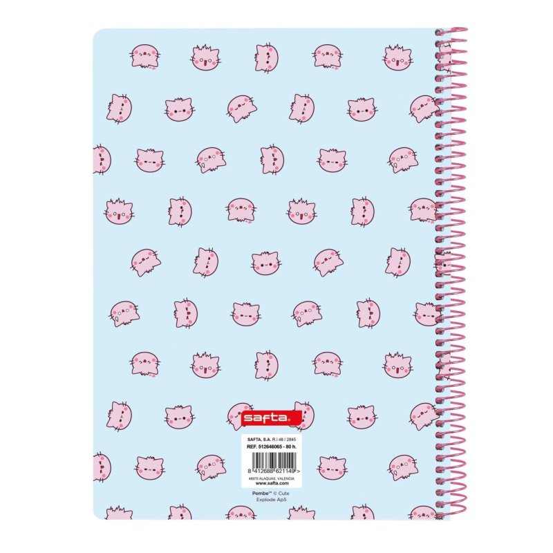 THE PINK CAT - Notebook A5